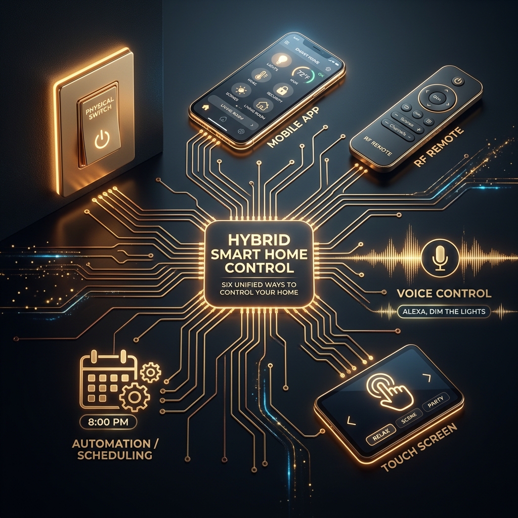 Hybrid Smart Home Control